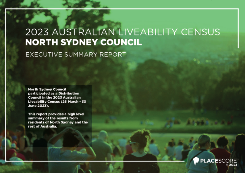 North Sydney LGA liveability index rises slightly