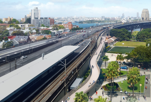 Milsons Point residents take bike ramp issue to the premier