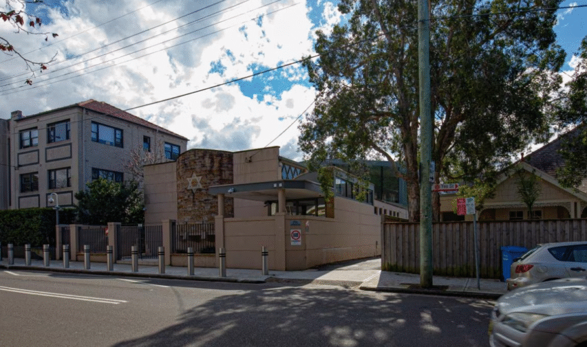 Man arrested after alleged firearm incident at Cremorne Synagogue
